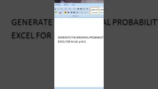 Binomial distribution excel #excel #exceltips #exceltutorial #subscribe #trending #online #work #ex