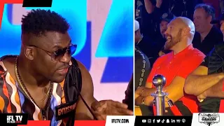 'I WILL WIPE THE RING WITH YOUR A***, YOU ARE NOTHING!' - FRANCIS NGANNOU WARNS TYSON FURY *HEATED*