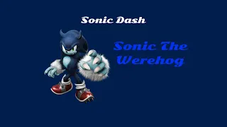 Sonic Dash Gameplay (Sonic The Werehog)
