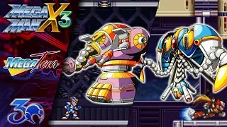 Megaman X3 SNES: Doppler Stages. Press Disposer & Volt Kurageil | MegaTour P10 - HD [60FPS]