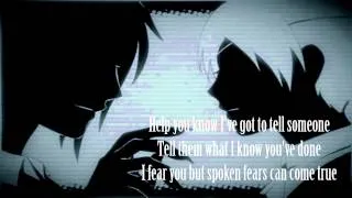 Evanescence - Bleed [ Male version / Lyrics ]