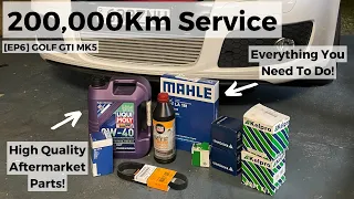 [EP6] Golf GTI MK5 200,000Km Service, Everything You Need To Do! - Golf GTI Mk5 Build