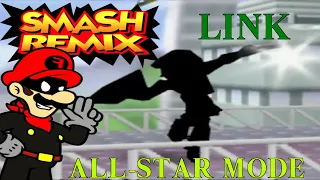 Smash Remix: All-Star Mode Link Very Hard (No Continues)