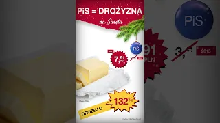 PiS = Drożyzna na Święta! #DrozyznaPiS