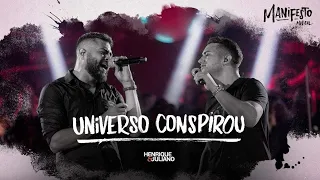 Henrique e Juliano - UNIVERSO CONSPIROU ( Letra / Lyrics )