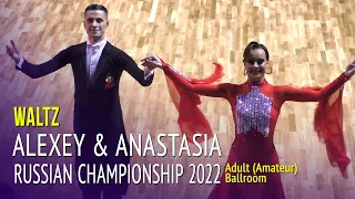 Waltz = Alexey Glukhov & Anastasia Glazunova = 2022 Russian Championship Adult Ballroom