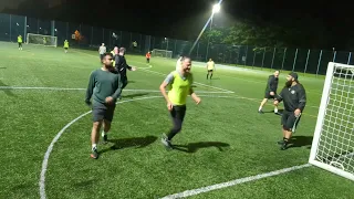 Pixel 6 Pro 7 aside football bibs vs Non bibs (draw 😔) 2 hours playing under heavy rain 🌧️ part 2