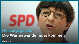 phoenix tagesgespräch mit Saskia Esken u.a. zum Heizungsgesetz am 22.05.23