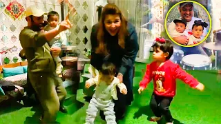 Kapil Sharma & wife Ginni Chatrath's CRAZY Dances With Son Trishaan and Daughter Anayra Sharma