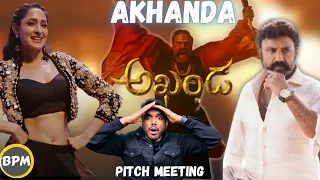AKHANDA Pitch Meeting || Bala Krishna , Bala krishna 2, Pragya Jaiswal || Telugulo 4k