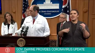 Gov. Mike DeWine provides update on state's coronavirus response