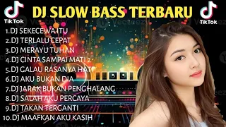 DJ SLOW BASS TERBARU 2024 | DJ VIRAL TIK TOK FULL BASS 🎵DJ SEKECEWA ITU| FULL ALBUM