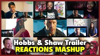 HOBBS & SHAW Trailer Reactions Mashup