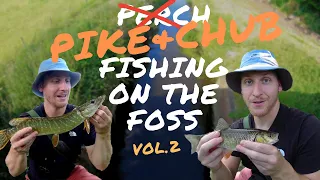 Perch (PIKE+CHUB) Fishing on the River Foss in Strensall