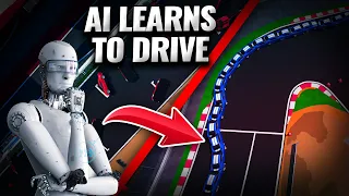 AI Learns To Drive! [NEAT]