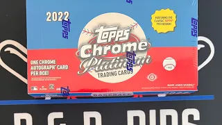🔥These are LOADED! 🔥 2022 Topps Chrome Platinum Hobby and Hobby Lite Boxes