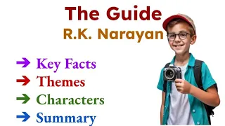 The Guide by RK Narayan Summary in Hindi/ English / Themes/ Characters