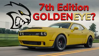 Dodge Challenger 7th Edition confirmed with Demon tech?