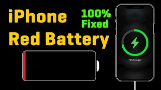 🔴 iPhone Not Turning On? Stuck on Red Battery Screen? Fix It at Home! 🔧