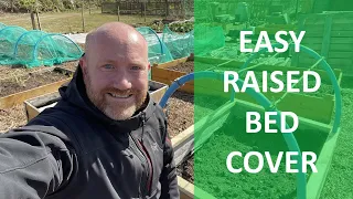 How to Build A Raised Bed Cover (Hoophouse)