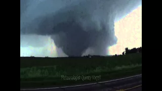 Coleridge, NE Slow-Moving Wedge Tornado, 6/17/14