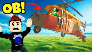 I Let OB Fly My NEW Helicopter and It Was a MISTAKE in A Dusty Trip Roblox!