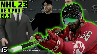 NHL 23 Be A Pro - CHL FINALS & ENTRY DRAFT Ep.3