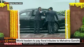 Japan PM Fumio Kishida at Raj Ghat