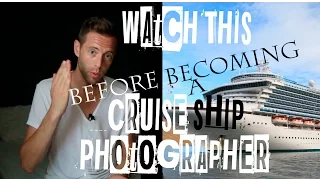 Cruise Ship Job? Life as a Cruise Ship Photographer (Here's What It's REALLY Like!) 😒 🛳