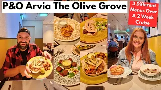 P&O Arvia Olive Grove FULL Review - Is This ALL INCLUDED Restaurant A Good MDR Replacement ?