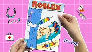 [🐾paper diy🐾] Roblox Pop The Pimples #2 로블록스 Outfit Blind Bag Compilation 블라인드백 | ASMR DIY Paper