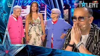 Paqui and Ana, the TIK-TOK GRANDMOTHERS that everyone likes | Auditions 3 | Spain's Got Talent 2021