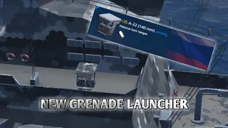 Modern Warships: Test A-22 new grenade launcher with RF LIDER!!