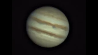 Юпитер 05.01.2024 в 150-мм телескоп-рефлектор. Первое знакомство с астрокамерой QHY 5III 715C.