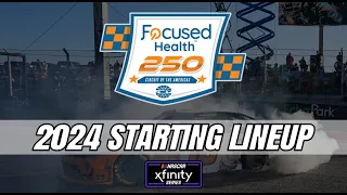 2024 Focused Health 250 at COTA | NASCAR Xfinity Series STARTING LINEUP