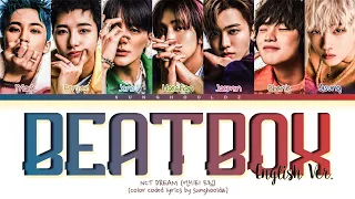 NCT DREAM 엔시티 드림 'BEATBOX' English Ver. (Color Coded Lyrics by sunghooldz)