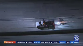 Wild pursuit ends in sparks in Pomona