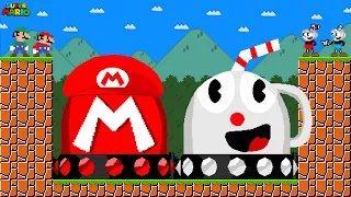 Can Mario and Luigi Collect Ultimate Mario and Cup Head Switch in New Super Mario Bros. Wii?