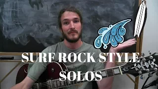 Learn to Solo Surf Rock Style with Natural Minor and Harmonic Minor Scales