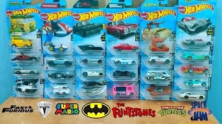 25 Special Hot Wheels Collection Unboxing, Tesla, Batman, Flintstones, Fast and Furious & many more