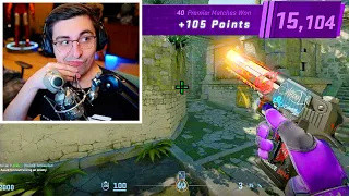 "I WANNA THROW THIS GAME!!' - SHROUD RANKS UP PURPLE (15 000+) RANK IN CS2 PREMIER!!