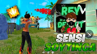 Probé La Sensibilidad Del Rey de la Desert SOYTINCA en Free Fire😈 (HACKER🤯)