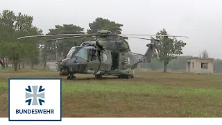 Rettung aus der Luft | Sanitäter üben die Patientenverladung mit dem NH-90 I Bundeswehr