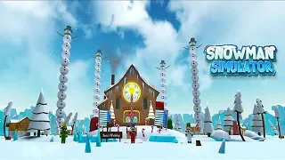 ROBLOX Snowman Simulator ОГРОМНЫЙ ПРАЗДНИЧНЫЙ СНЕГОВИК