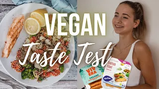 VEGANER LACHS, THUNFISCH, GARNELEN, SCHNITZEL,...#tastetest // annrahel