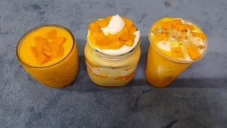 Delicious Mango Delight (Mango Milkshake , Mango Cream And Mango Mastani) | #37