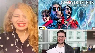 Ghostbusters Frozen Empire Pitch Meeting Reaction | Ryan George Reaction | Ghostbusters reaction