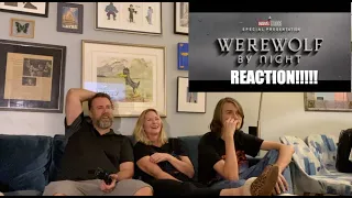 Marvel Studios Special Presentation Werewolf by night Official Trailer   REACTION!!!!!!!   HD 720p