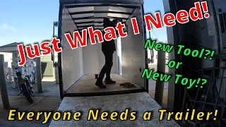 We Bought A Trailer! - And I Can't Leave Anything Alone (And XLCH Chop Startup!)