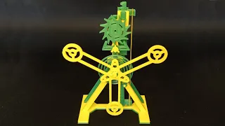 Tourbillomen toy. Tourbillon mechanism toy assembly.